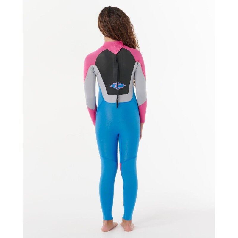 Rip Curl Junior Omega 4/3 mm Back Zip Wetsuit - Traje de neopreno de surf - Niños | Hardloop