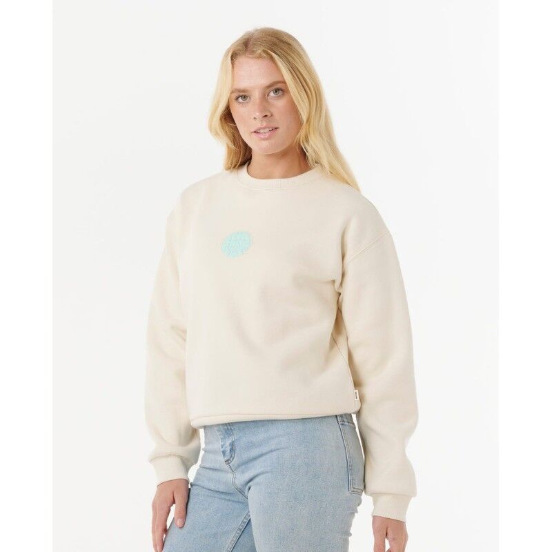 Rip Curl Icons Of Surf Relaxed Crew - Sweatshirt sem capuz mulher | Hardloop