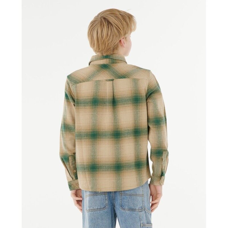 Rip Curl Count Flannel Shirt - Overhemd - Kinderen | Hardloop