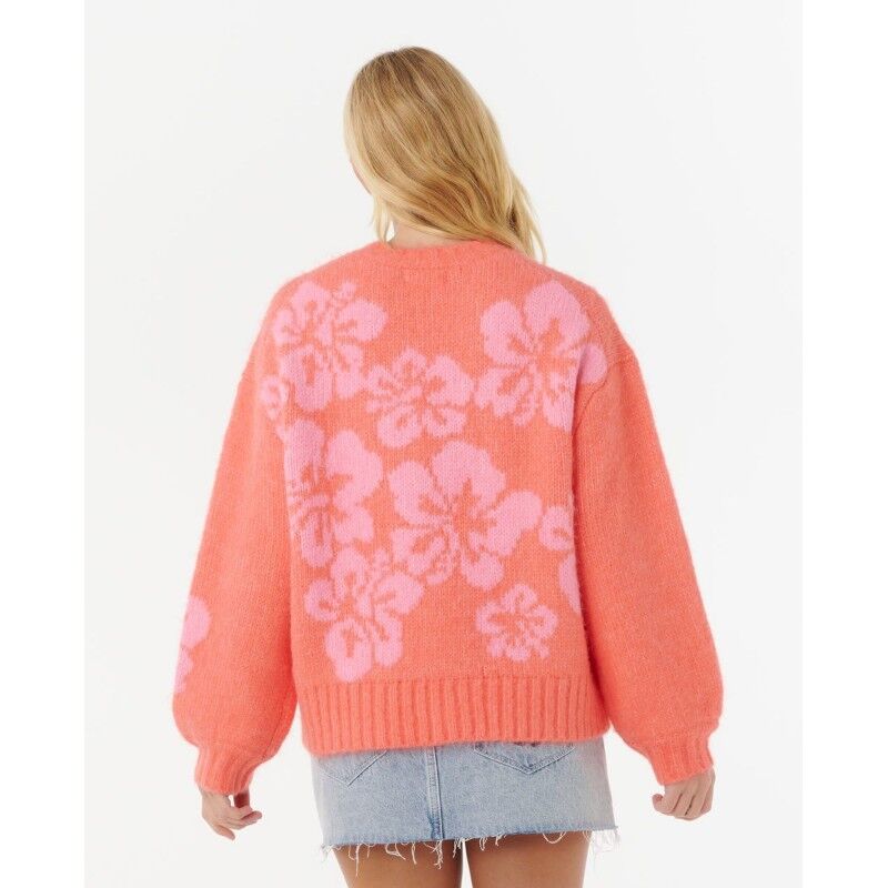 Rip Curl Hibiscus Heat Jacquard Crew - Trui - Dames | Hardloop