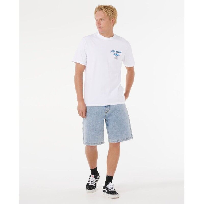 Rip Curl Fade Out Icon Tee - T-Shirt - Herren | Hardloop