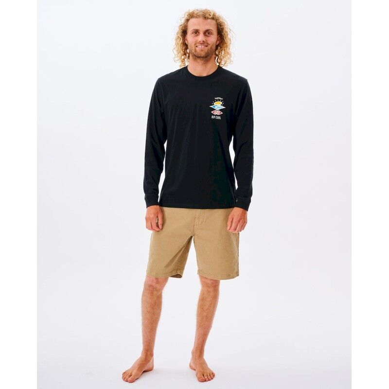 Rip Curl Search Icon L/S Tee - T-shirt - Uomo | Hardloop