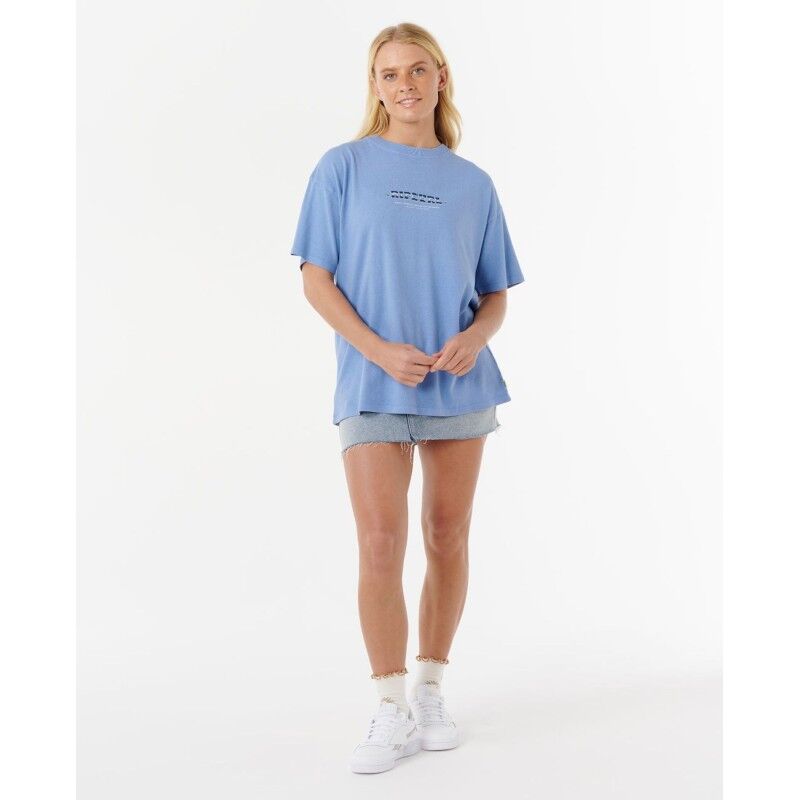 Rip Curl Pacific Rider Heritage Tee - T-shirt - Dam | Hardloop