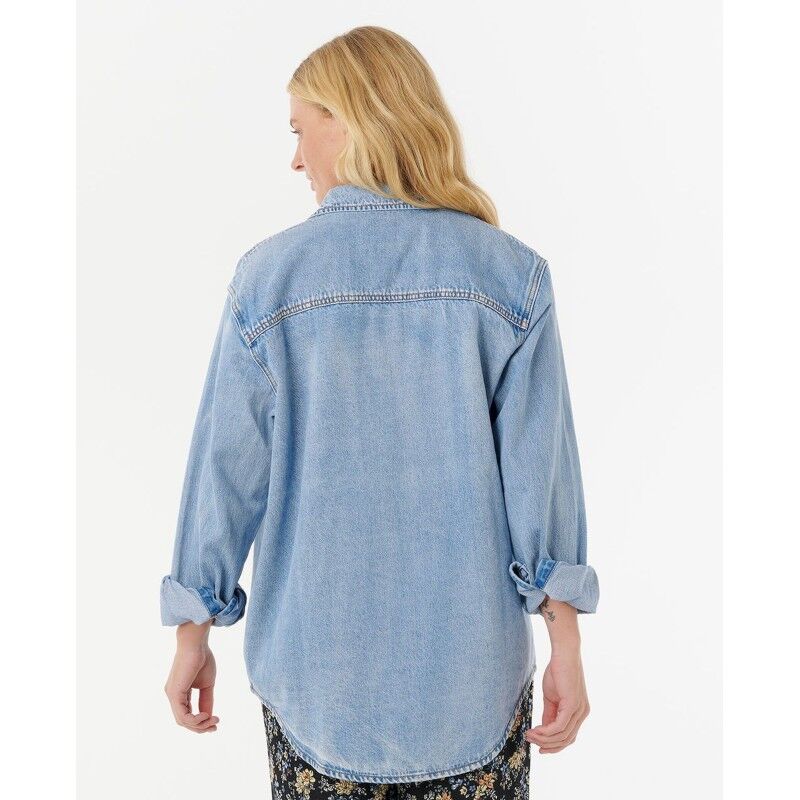 Rip Curl Pacific Rider Denim Shirt - Camisa mulher | Hardloop