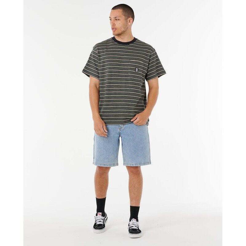 Rip Curl Search Stripe Tee - T-paita - Miehet | Hardloop