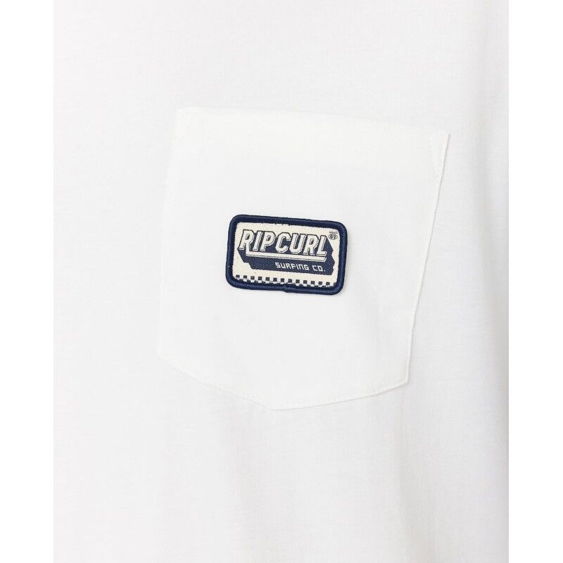 Rip Curl Sportline Badge Ss Tee - T-shirt - Heren | Hardloop