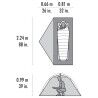 MSR Hubba Hubba HD 1P - Tente | Hardloop