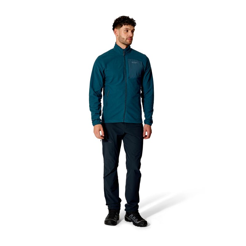 Rab Tecton Jacket - Pánská fleesová mikina | Hardloop