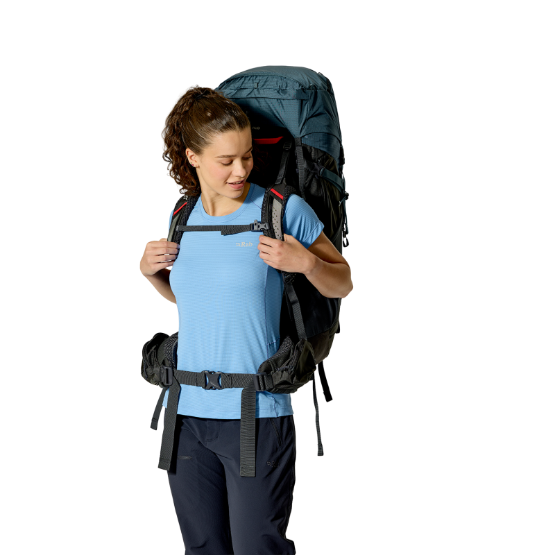 Rab Hyperon 80 ND - Vaellusreppu - Naiset | Hardloop