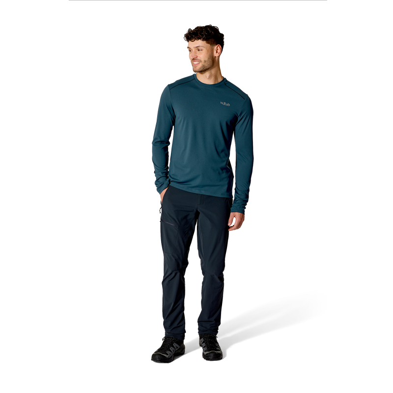 Rab Force LS Tee - UV-Schutzshirt - Herren | Hardloop