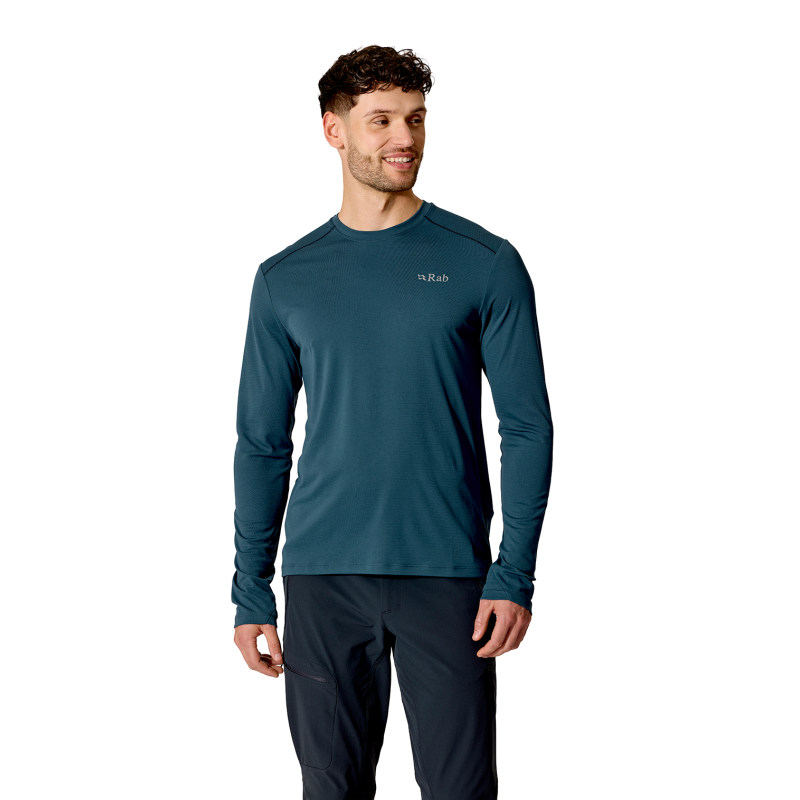 Rab Force LS Tee - UV-suojapaita - Miehet | Hardloop