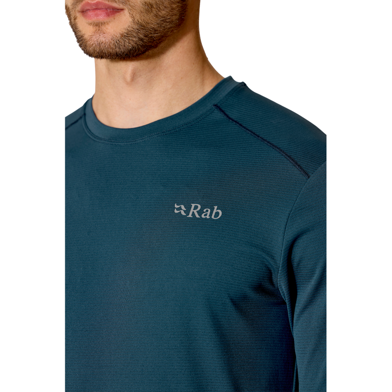 Rab Force LS Tee - UV Shirts - Herr | Hardloop