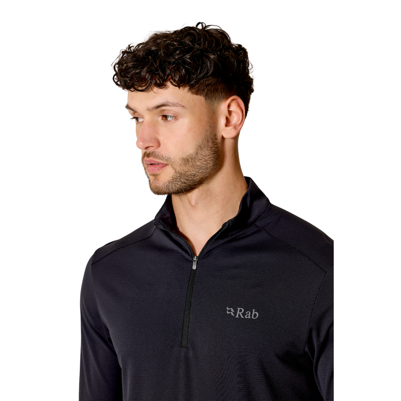 Rab Force LS Zip - Pánské tričko s UV ochranou | Hardloop