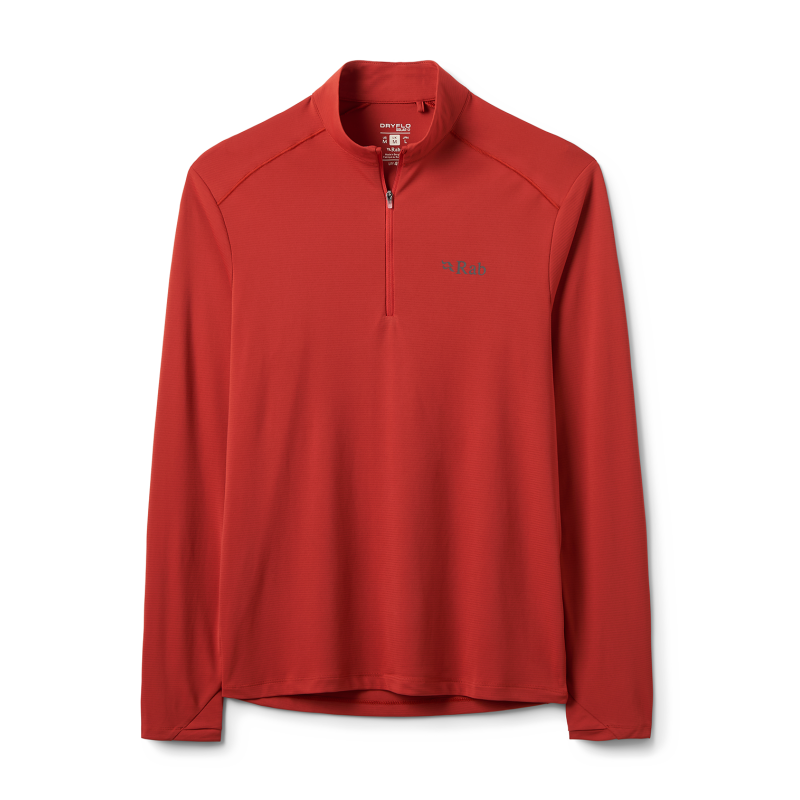 Force LS Zip - UV-beskyttelse T-shirts - Herrer