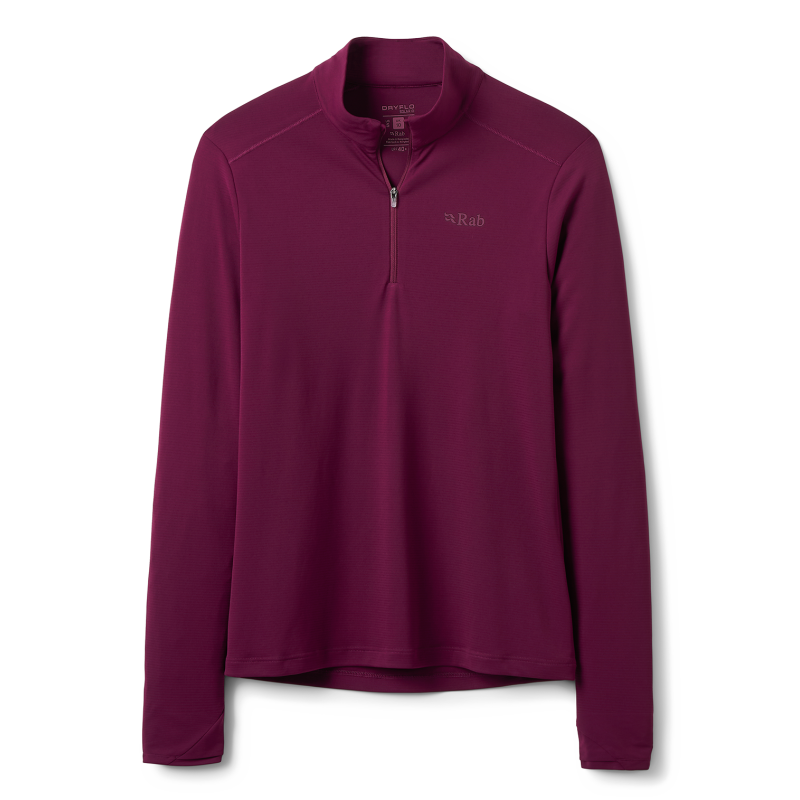 Force LS Zip - Maglietta Anti-UV - Donna
