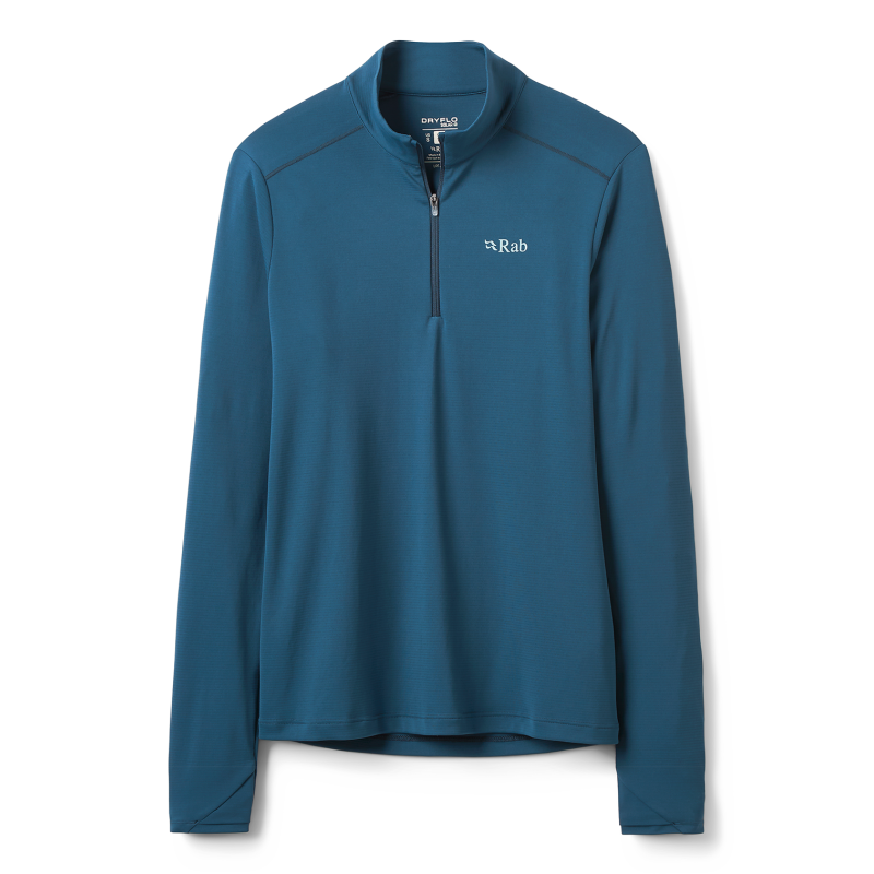 Force LS Zip - Camiseta Anti UV mulher