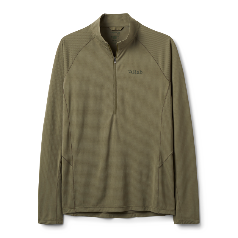 Sonic LS Zip - Base layer - Men's