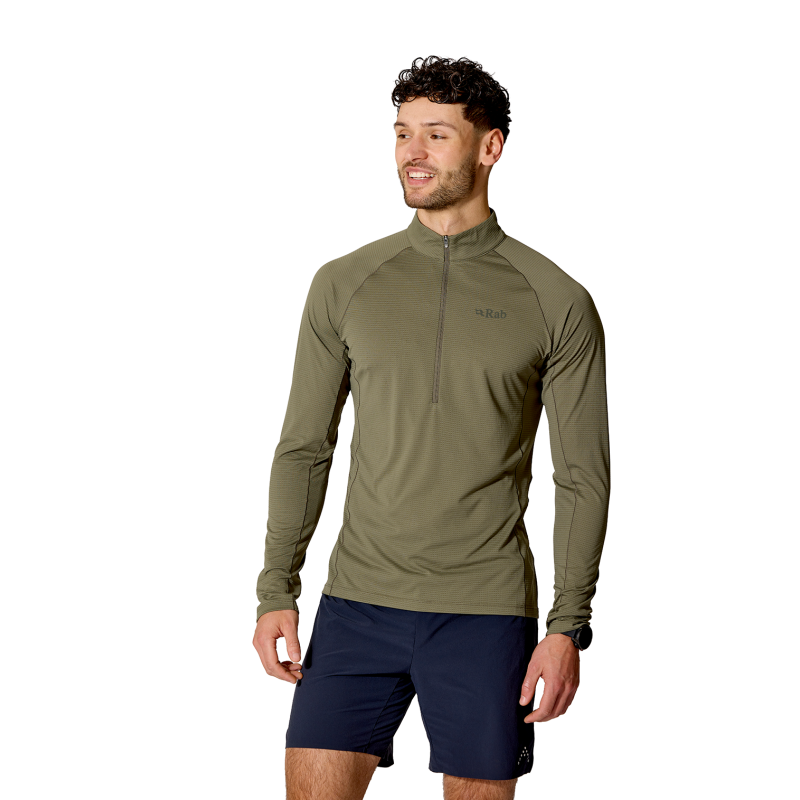 Rab Sonic LS Zip - Underkläder syntet - Herr | Hardloop