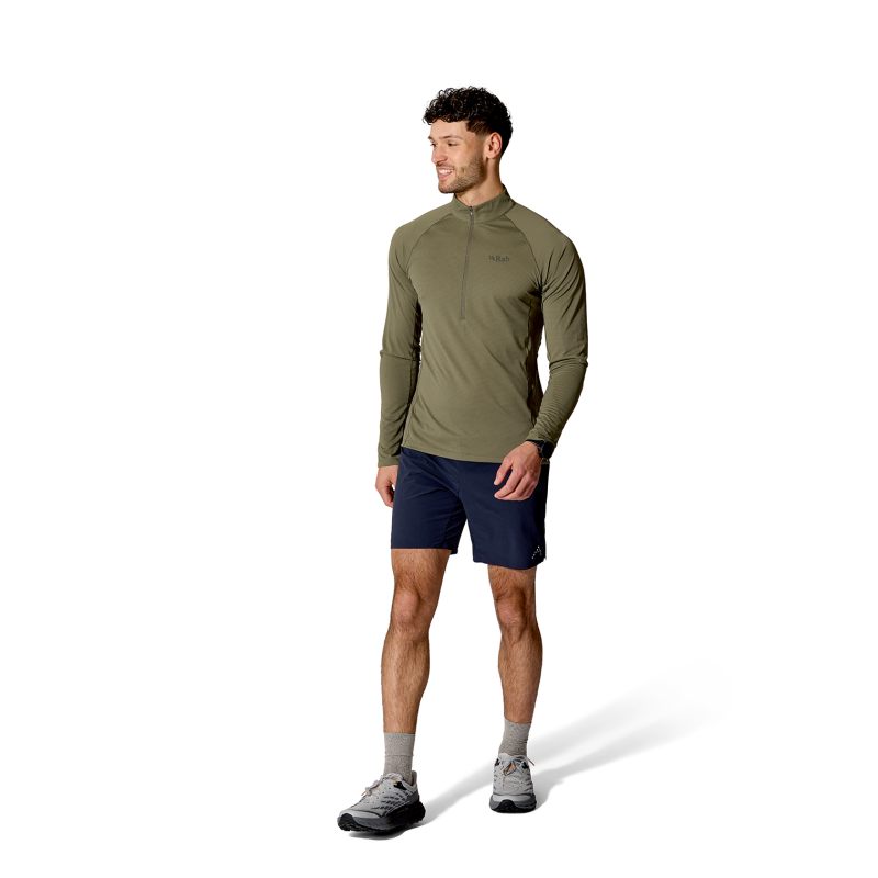 Rab Sonic LS Zip - Underkläder syntet - Herr | Hardloop
