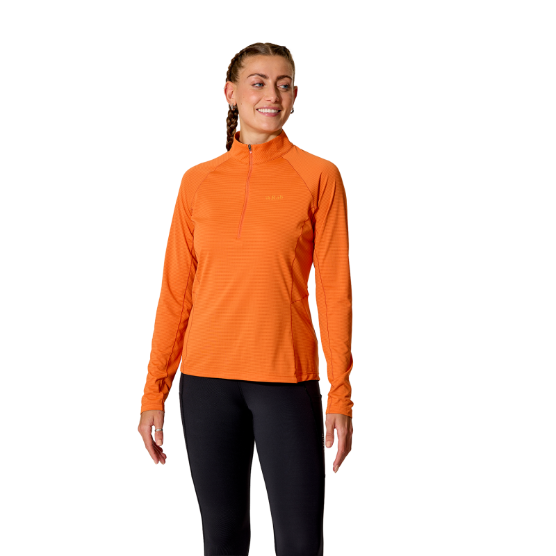 Rab Sonic LS Zip - Maillot thermique femme | Hardloop