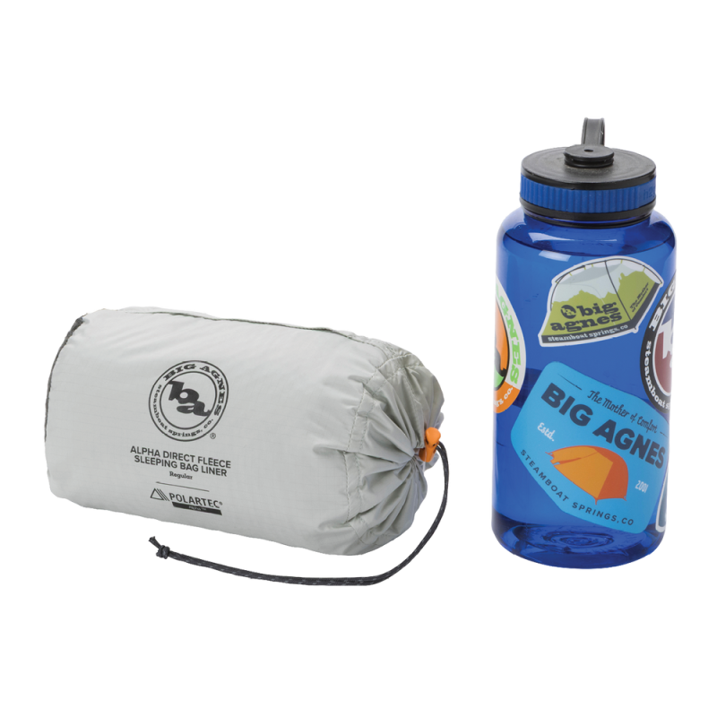Big Agnes Alpha Direct Fleece Sleeping Bag Liner - Rejsesovepose | Hardloop