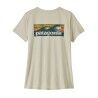 Patagonia W's Cap Cool Daily Shirt - Boardshort Logo - T-Shirt - Damen | Hardloop