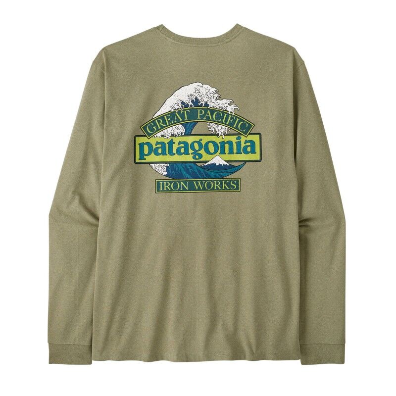 Patagonia M's L/S Great Waves Responsibili-Tee - T-shirt - Herr | Hardloop