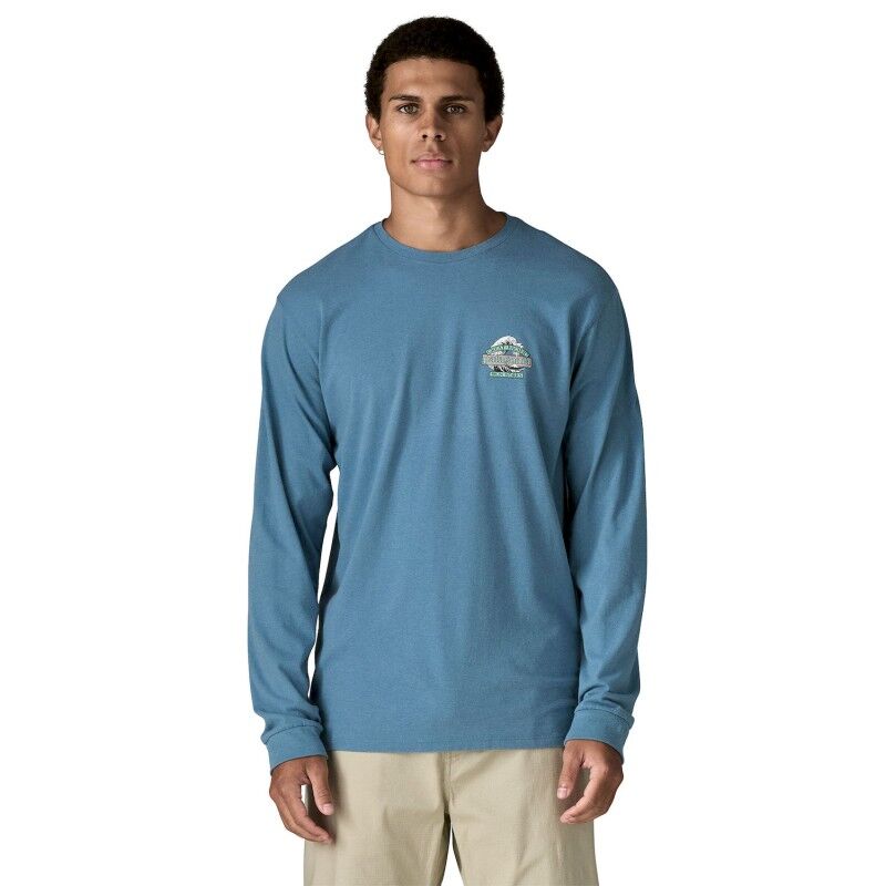 Patagonia M's L/S Great Waves Responsibili-Tee - T-Shirt - Herren | Hardloop