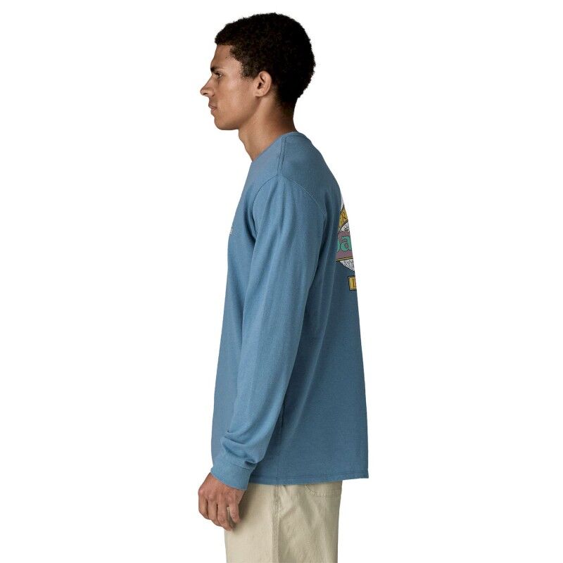 Patagonia M's L/S Great Waves Responsibili-Tee - T-shirt homme | Hardloop