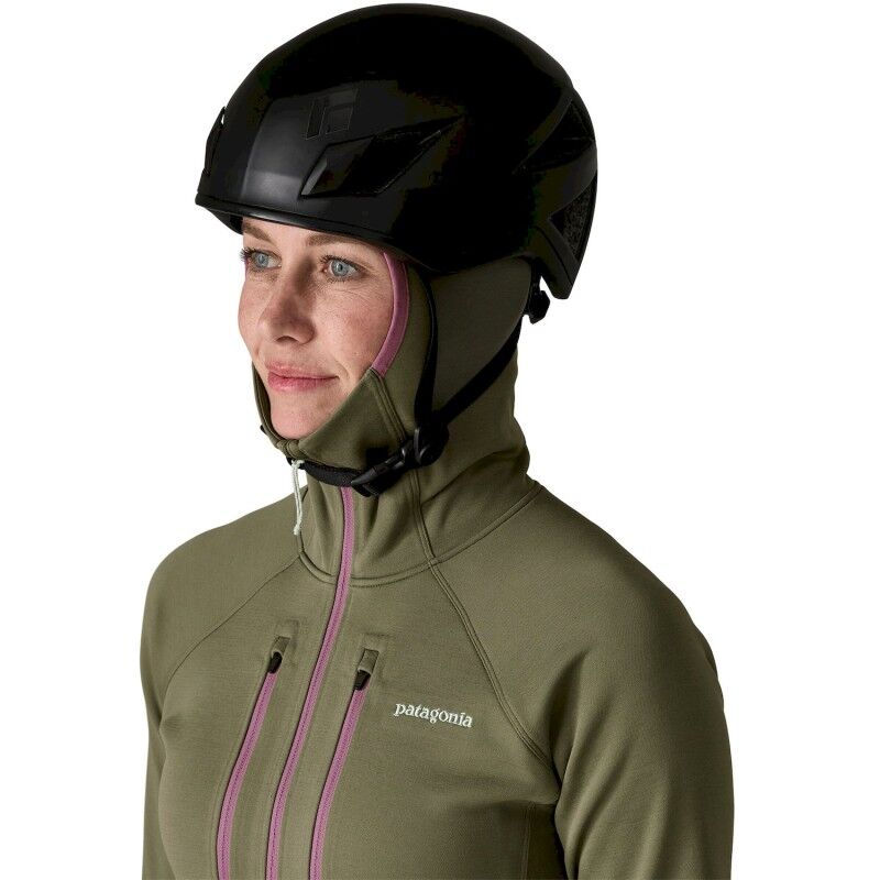 Patagonia W's R1 Ultralight Hoody - Forro polar - Mujer | Hardloop