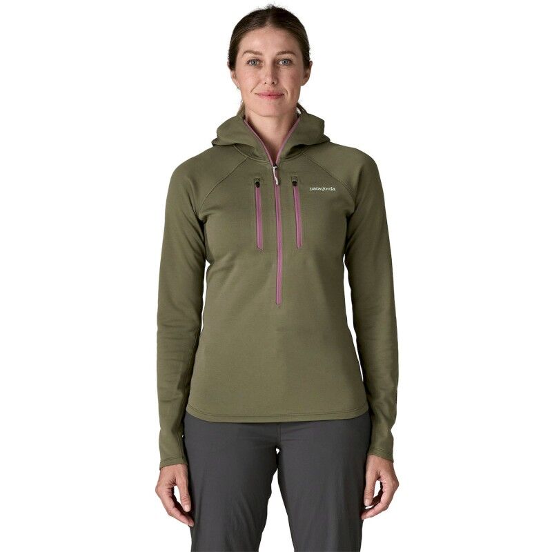 W's R1 Ultralight Hoody - Fleecevest - Dames