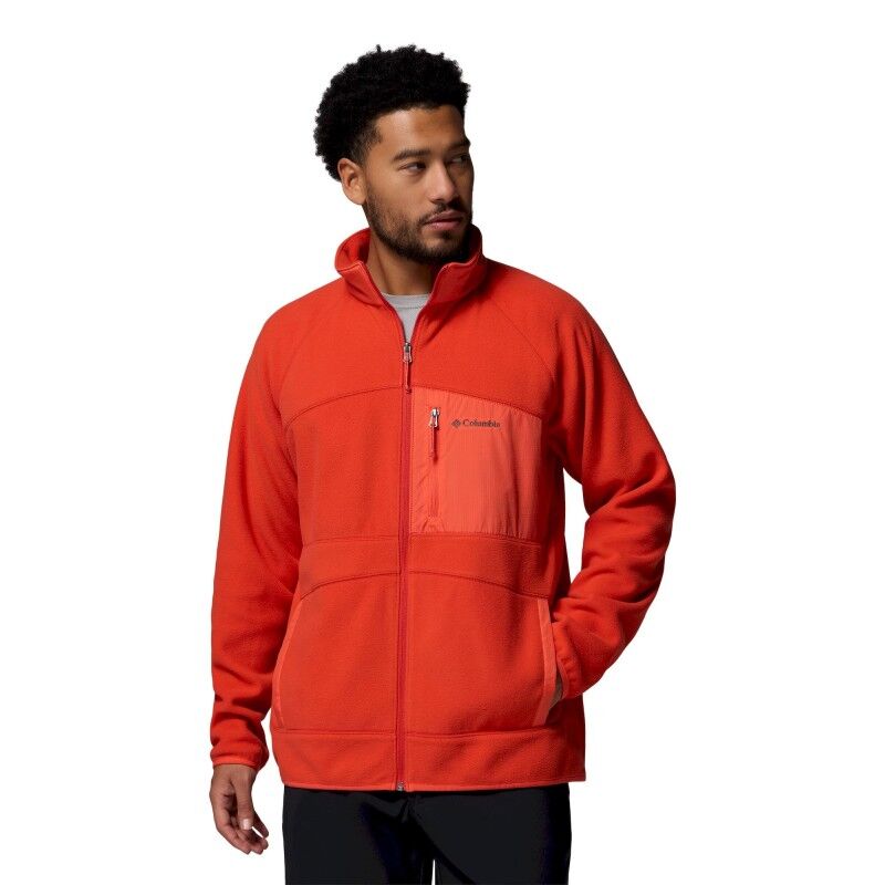 Fast Trek Overlay Full Zip Jacket - Fleecetröjor - Herr