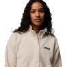 Columbia Jasper Ridge Pebbled Fleece Full Snap - Polar mulher | Hardloop