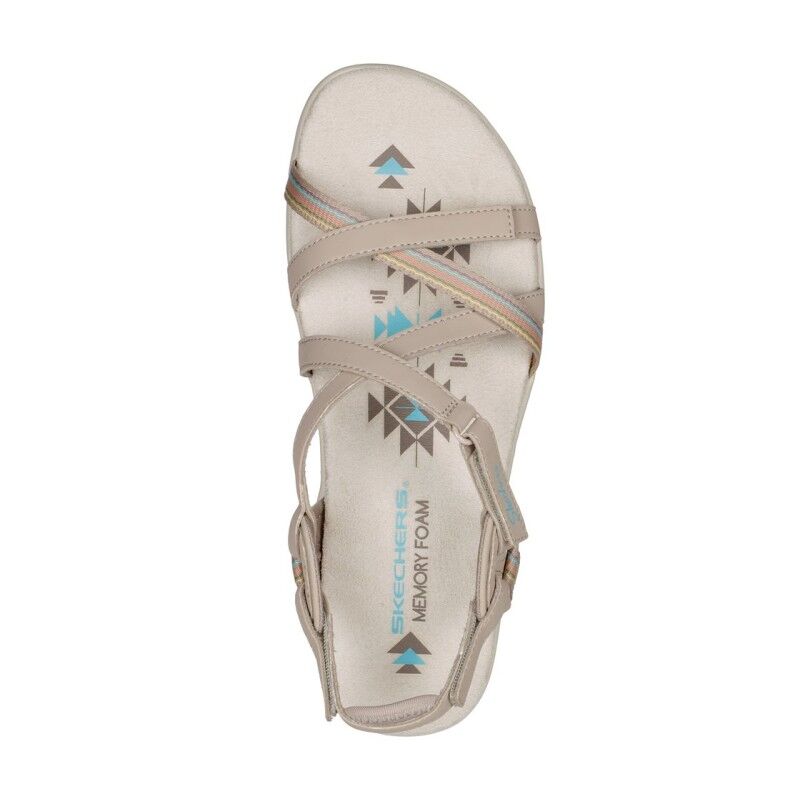 Skechers Reggae Slim - Sun Array - Lifestyle Schuhe - Damen | Hardloop