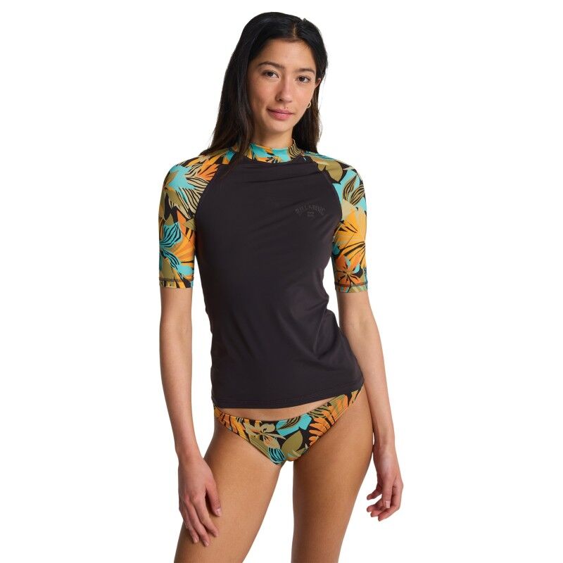 Tropic Surf Ss Print - Lycras - Damer