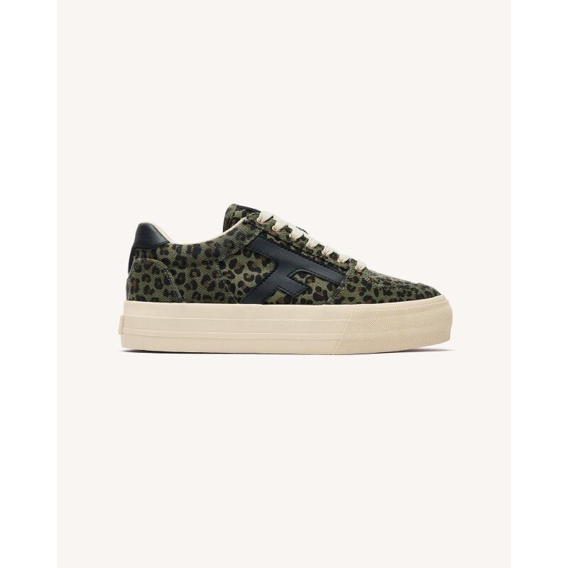 Walnut Platform Tennis Woven - Lifestyle shoes - Women's