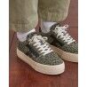 Faguo Walnut Platform Tennis Woven - Urban sko - Damer | Hardloop