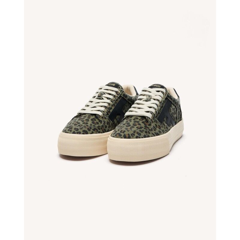 Faguo Walnut Platform Tennis Woven - Lifestyle shoes - Women's | Hardloop