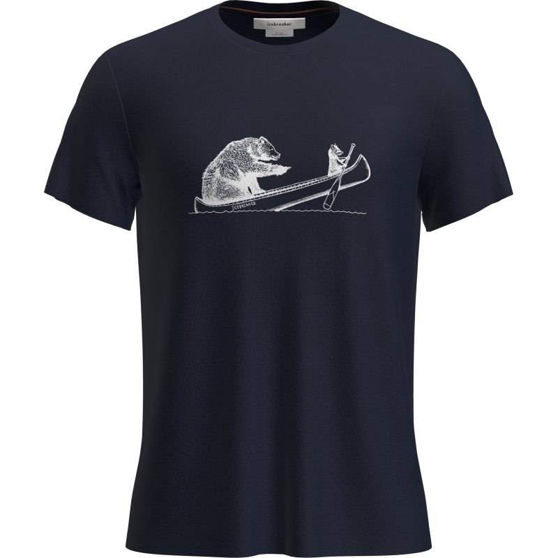 Merinos Core SS Tee Canoe Companions - Merinoshirt - Heren