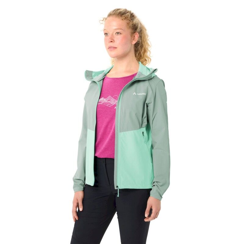 Vaude Women's Tekoa Jacket II - Softshelljack - Dames | Hardloop