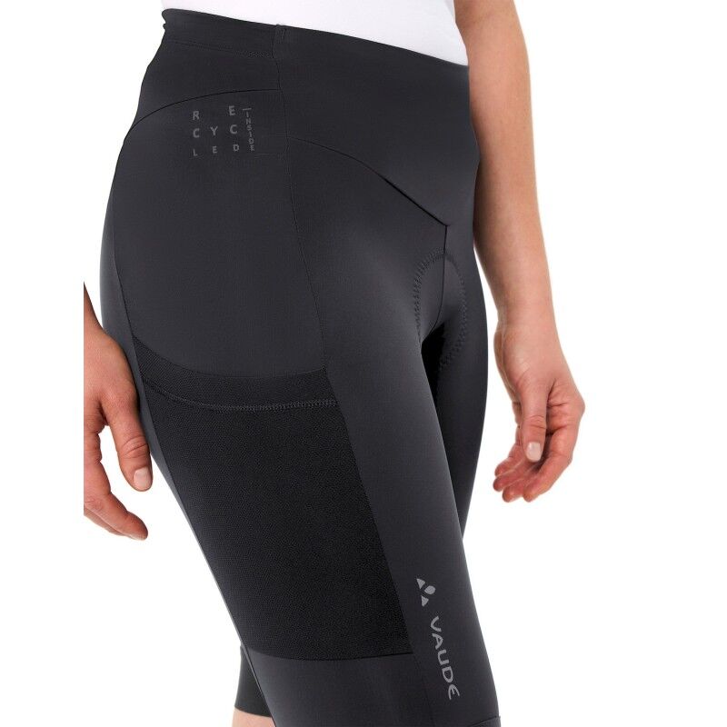 Vaude Kuro Tights II - Spodenki kolarskie z szelkami rowerowe damskie | Hardloop