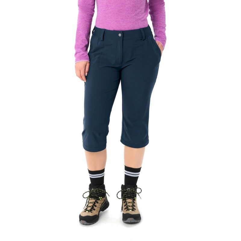 Vaude Women's Farley Stretch ZO Capri Pants - Hose - Damen | Hardloop