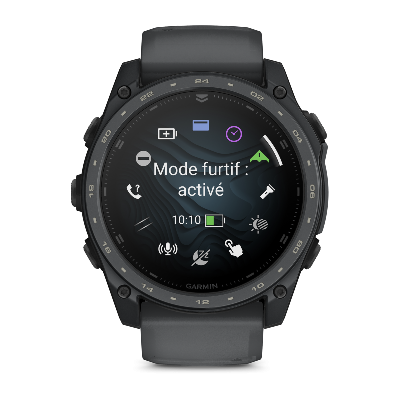 Garmin tactix 8 AMOLED - Cerakote - Montre GPS | Hardloop