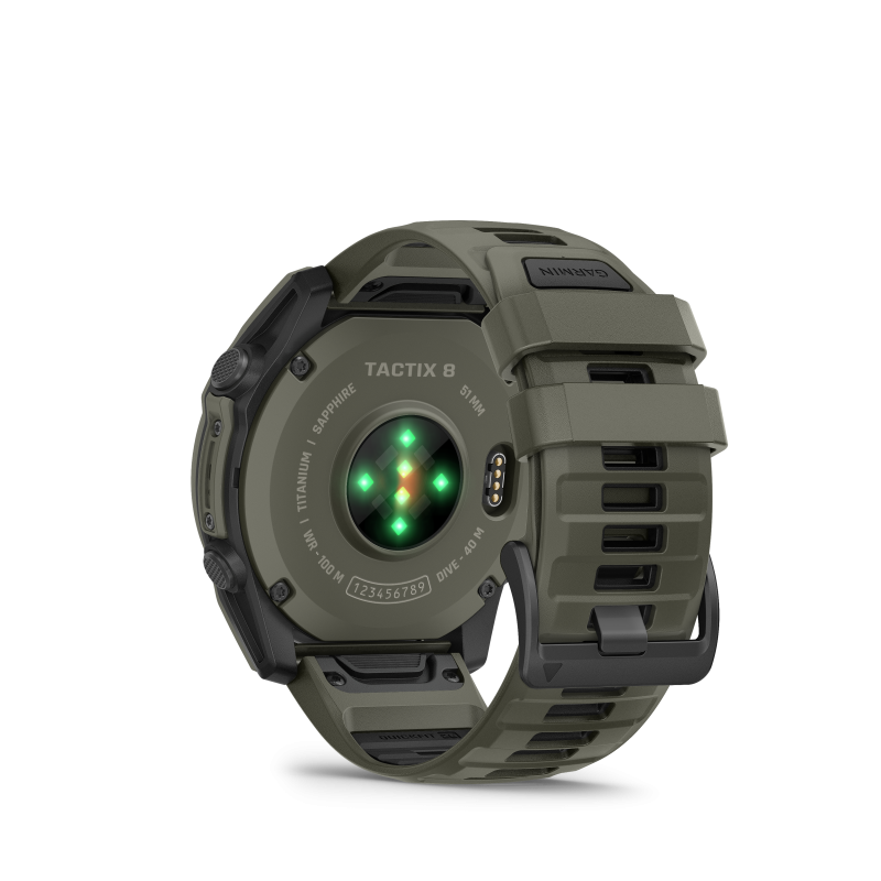 Garmin tactix 8 AMOLED - Cerakote - Montre GPS | Hardloop