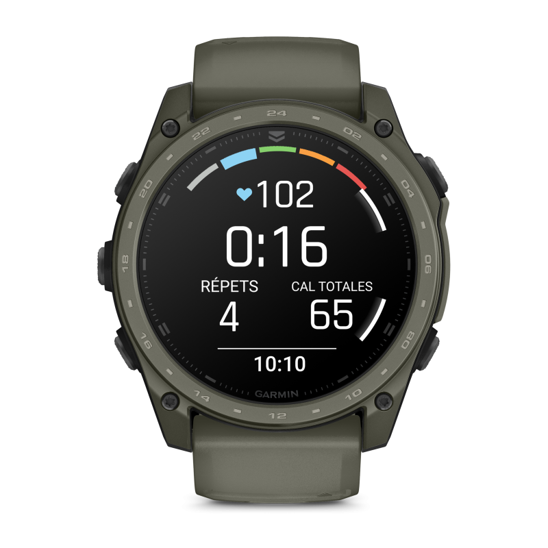 Garmin tactix 8 AMOLED - Cerakote - Montre GPS | Hardloop
