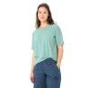 Vaude Women's Mineo Striped T-Shirt - T-Shirt - Damen | Hardloop