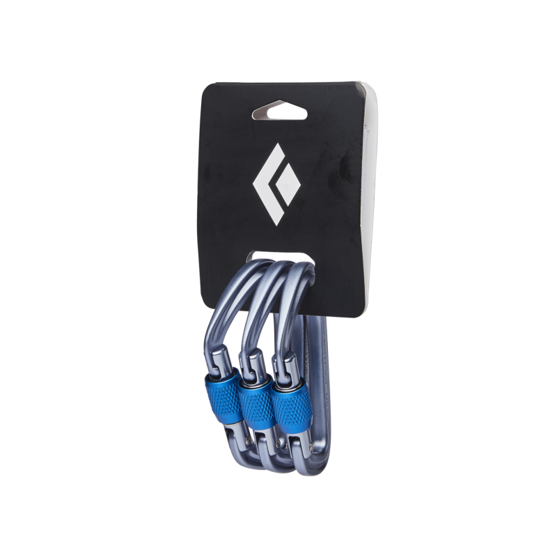 Black Diamond Hotforge Screwgate 3 Pack - Moschettone
