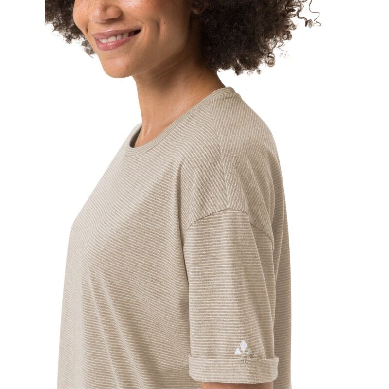 Vaude Women's Mineo Striped T-Shirt - T-shirt mulher | Hardloop