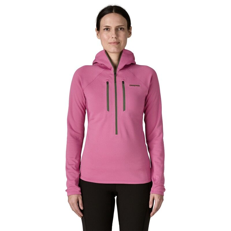 W's R1 Ultralight Hoody - Fleecetröjor - Dam