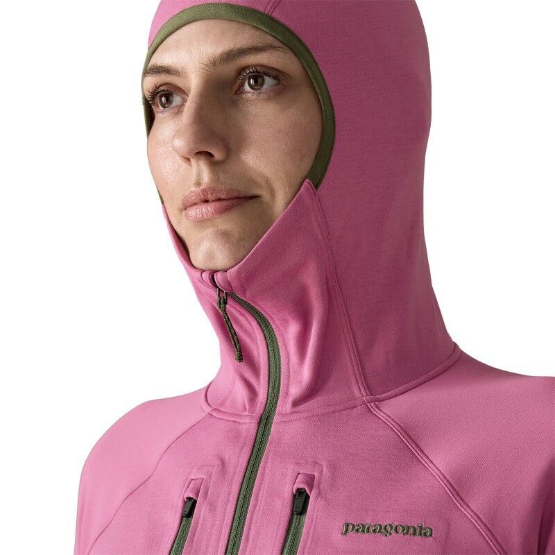 Patagonia W's R1 Ultralight Hoody - Forro polar - Mujer | Hardloop